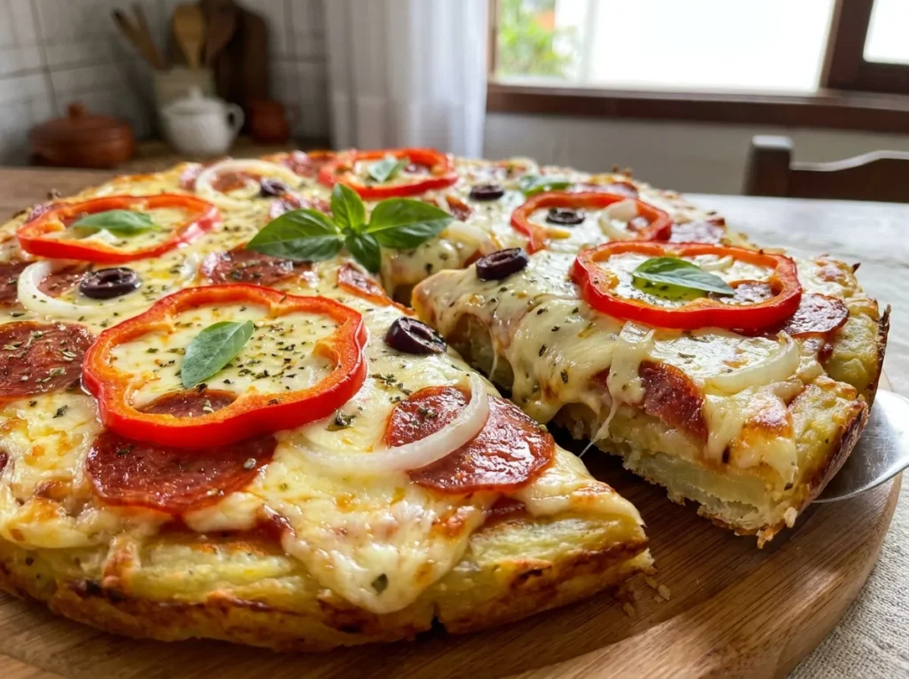 Pizza de Batata para Toda a Família