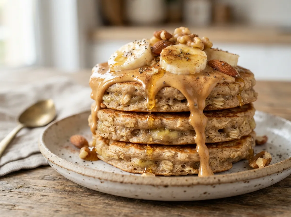 Panqueca de Banana e Aveia Proteica