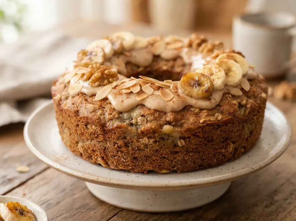 Bolo de Banana Fitness Leve