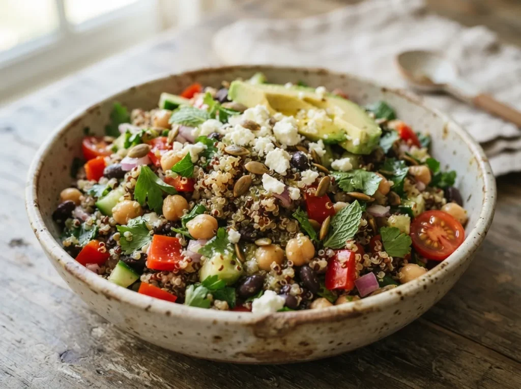 Salada de Quinoa Proteica