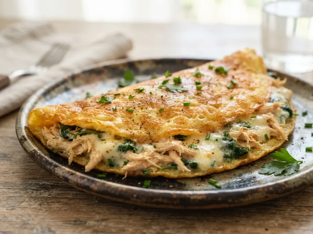 Crepioca de Frango para Pós-Treino