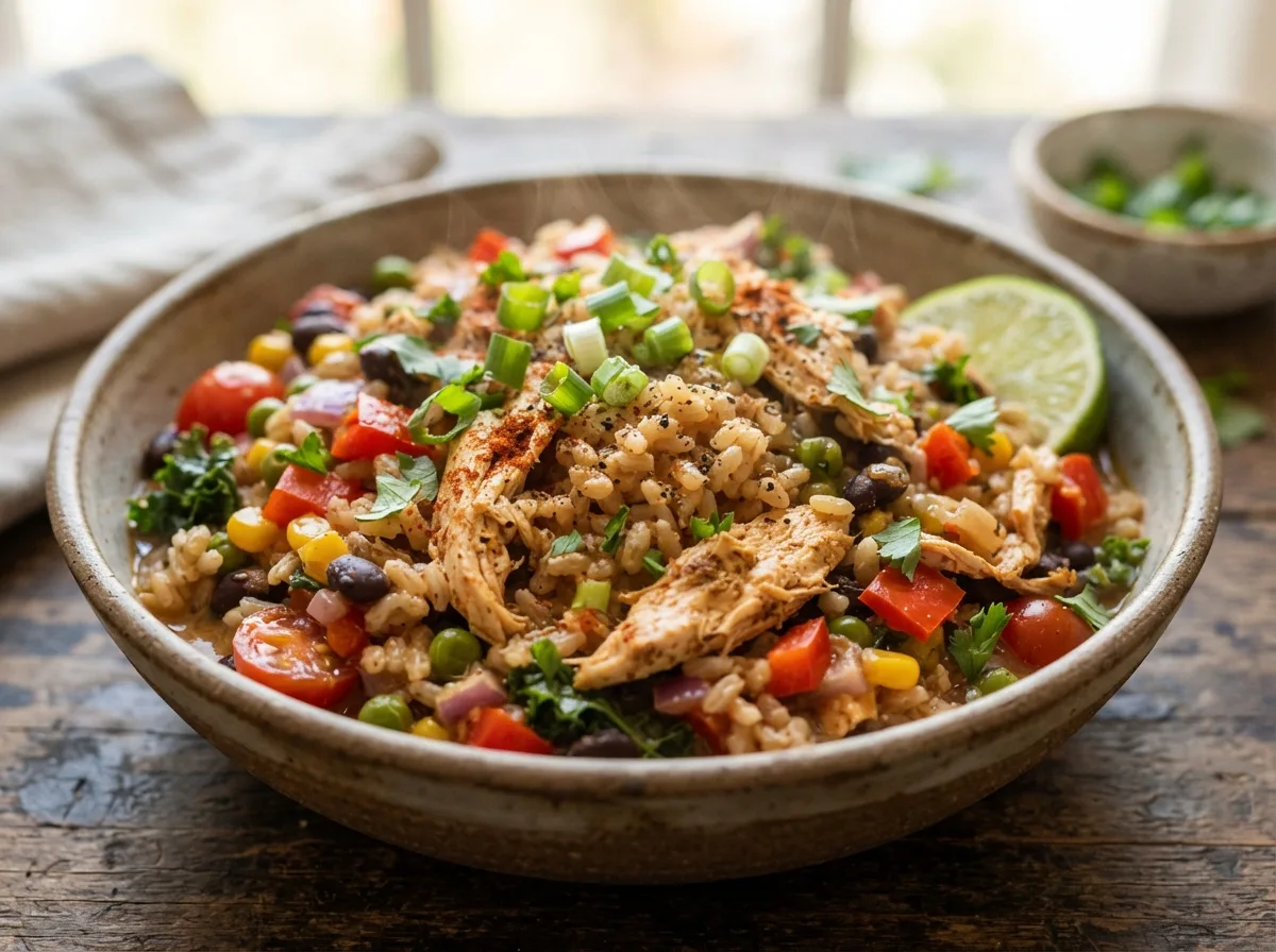 Arroz Integral com Frango Proteica