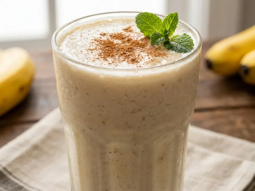 Vitamina de Banana Gelada