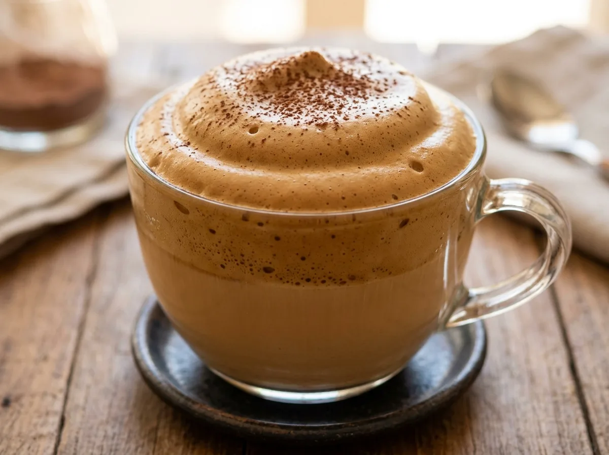 Café Cremoso sem Açúcar Refinado