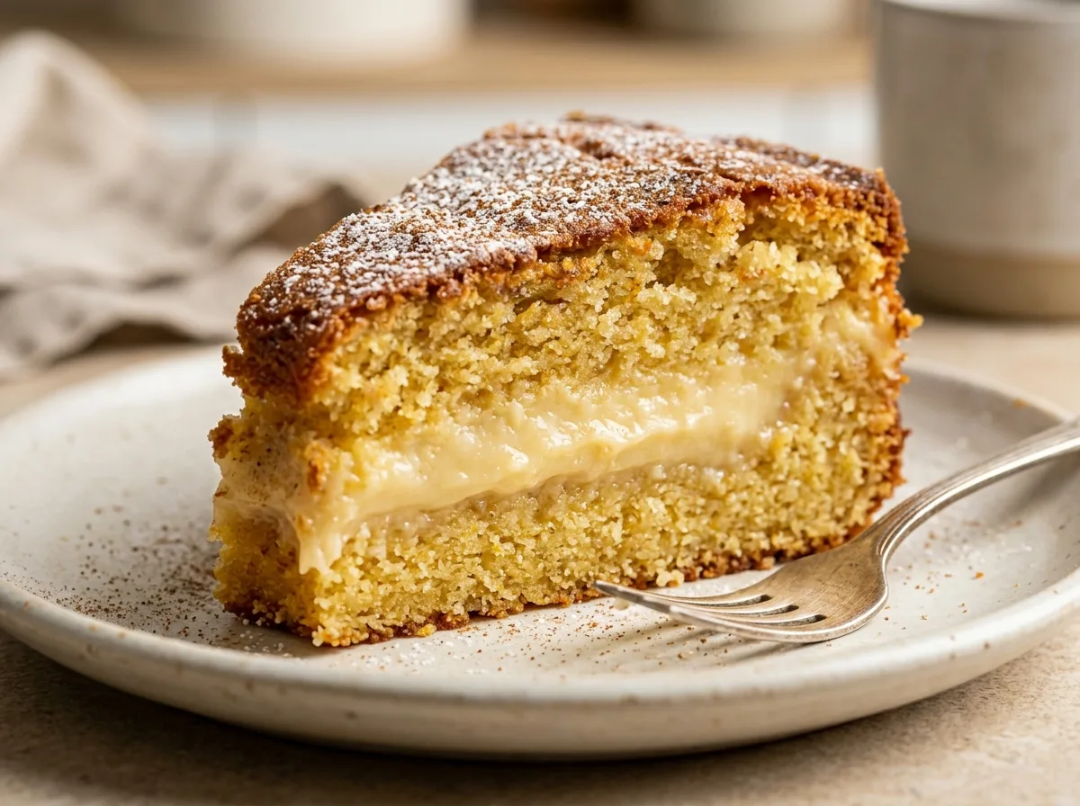 Bolo de Fubá Cremoso
