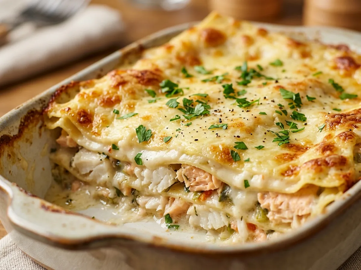 Lasanha de Peixe para Celebrar