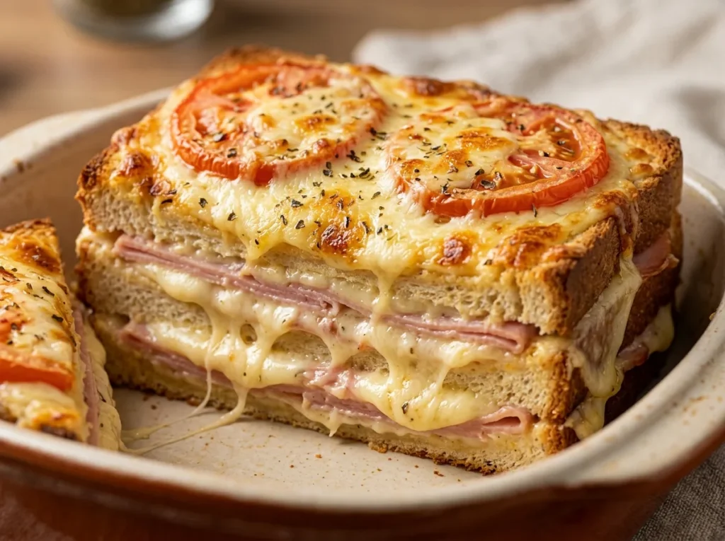 Sanduíche de Forno com Poucos Ingredientes