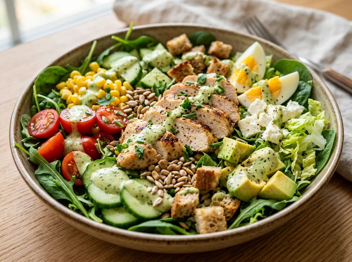 Salada Completa de 10 Minutos