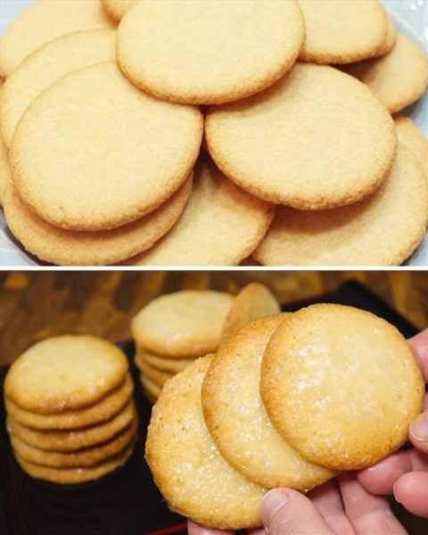 Biscoitos amanteigados