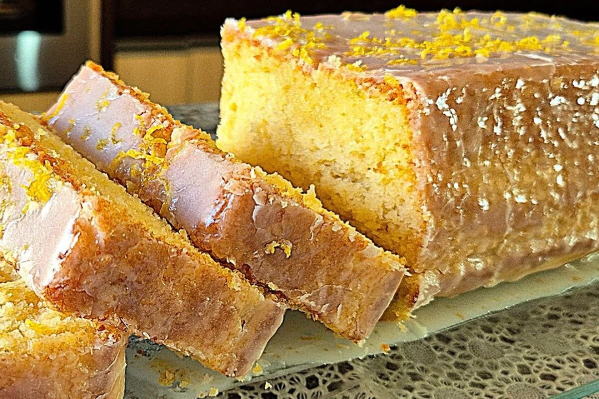 Bolo de Limão com Cobertura Sequinha