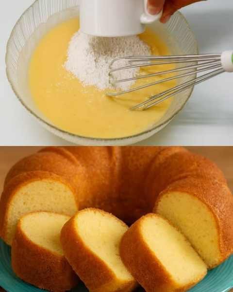 Bolo Gigante de 3 Ingredientes Fácil