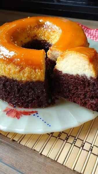 Bolo Pudim de Chocolate Fácil