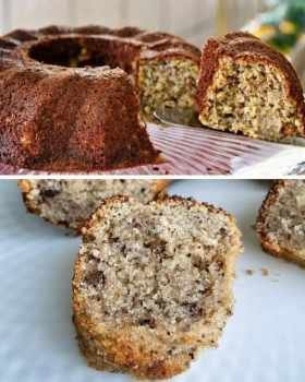 Banana Bread Fit Sem Farinha de Trigo e Sem Açúcar (com Chocolate 70%)