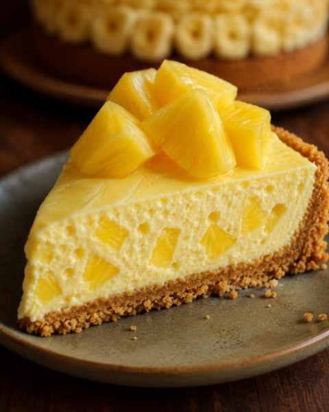 Cheesecake do Céu de Ananás Supercremoso