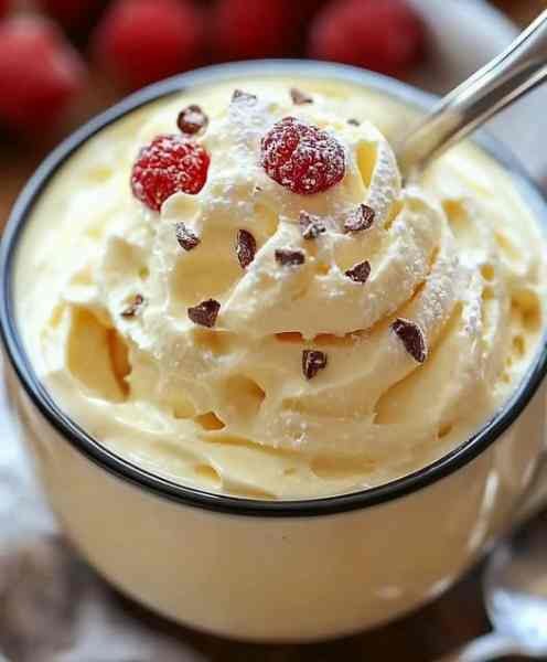 Creme Belga pronto para servir