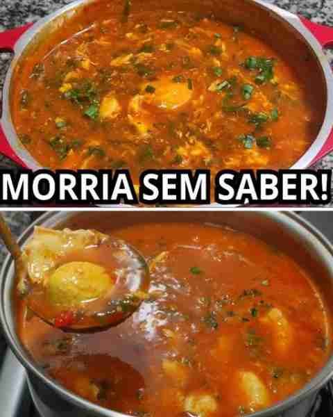 Caldo De Ovo Simples