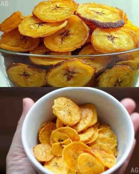Chips de Banana pronto para servir