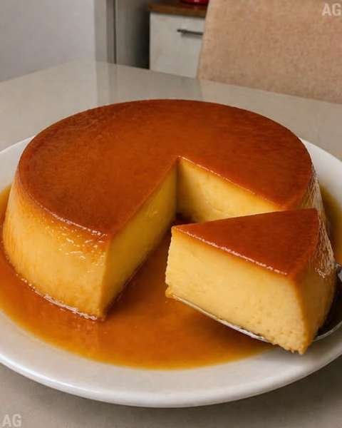 Doce de Corte Caipira Fácil que Derrete na Boca Cremoso pronto para servir