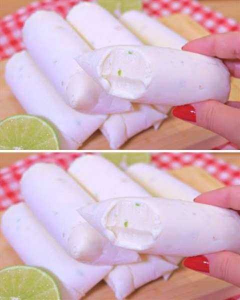 Geladinho gourmet de mousse de limão
