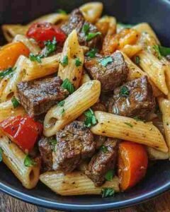 Macarrão Penne Cremoso pronto para servir