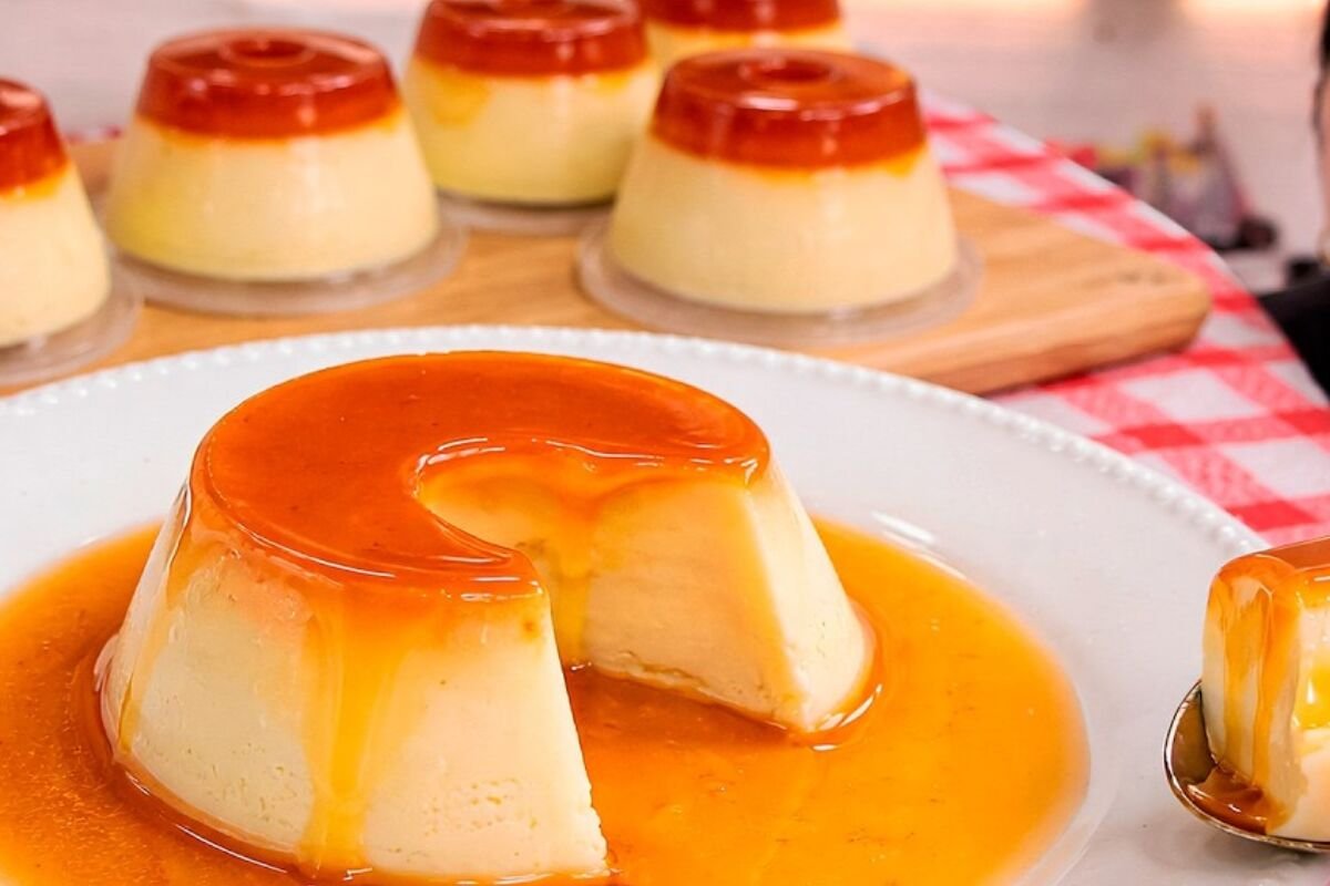 Mini Pudim de Leite Condensado Super Cremoso