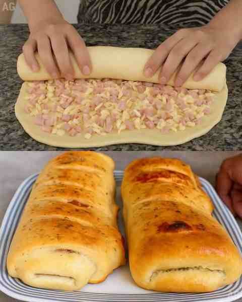 Pão Segura Marido Recheado Caseiro