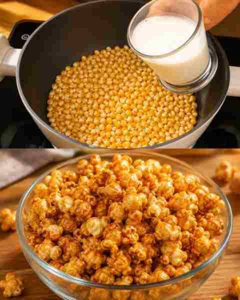 Pipoca Doce Caramelizada Supercrocante