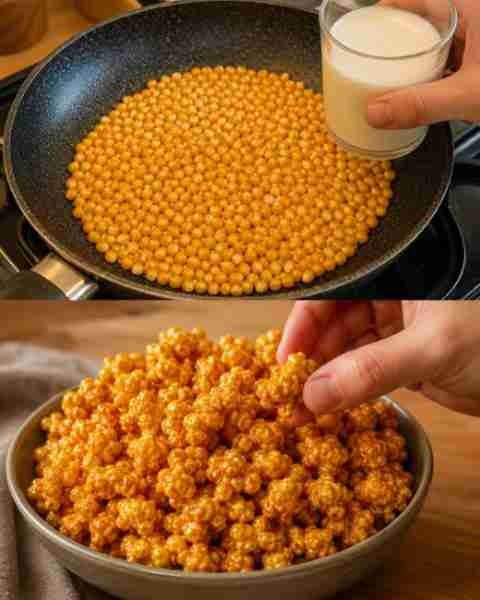 Pipoca Doce Caramelizada