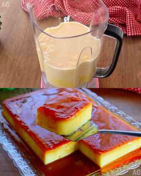 Pudim de Padaria Simples e Econômico Delicioso