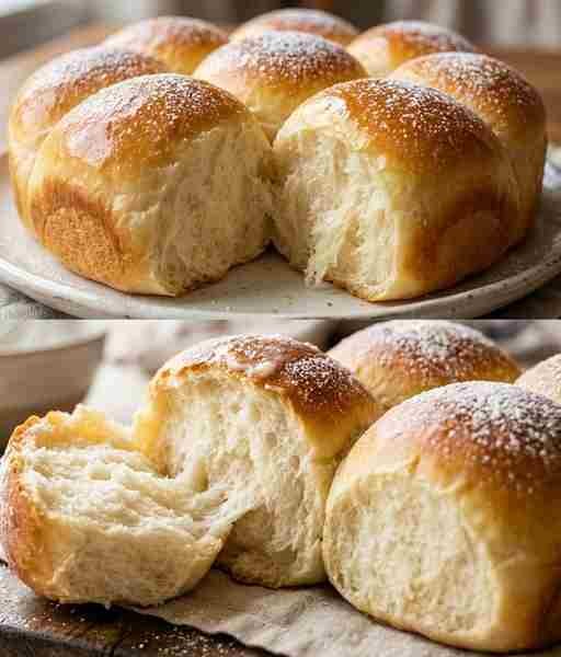 Pãezinhos de Leite Macios