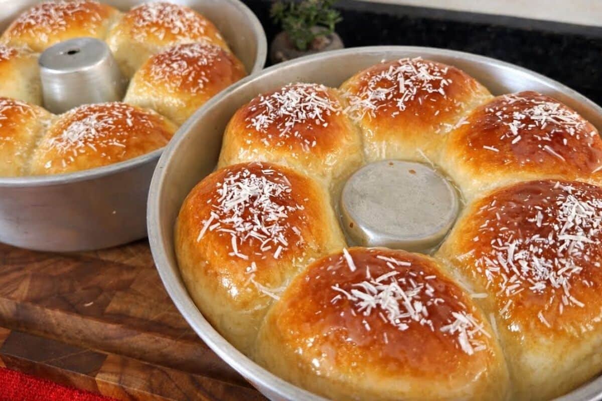 Pão de Leite Fofinho