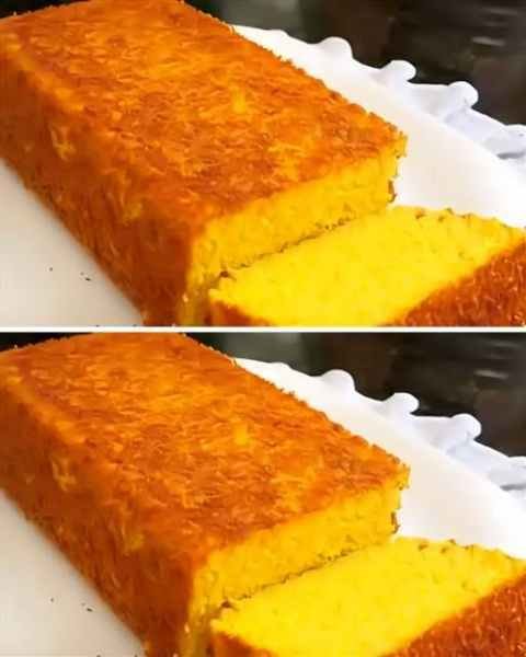 Pão de Cenoura sem Glúten e sem Lactose