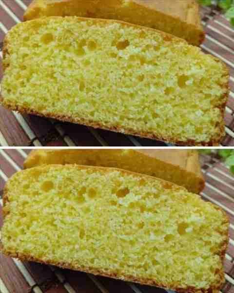 Pão sem trigo feito com creme de leite