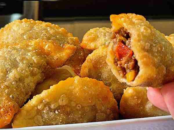 Pastelzinho Caseiro Massa Crocante
