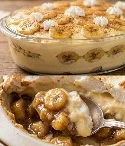 Pavê Cremoso de Banana