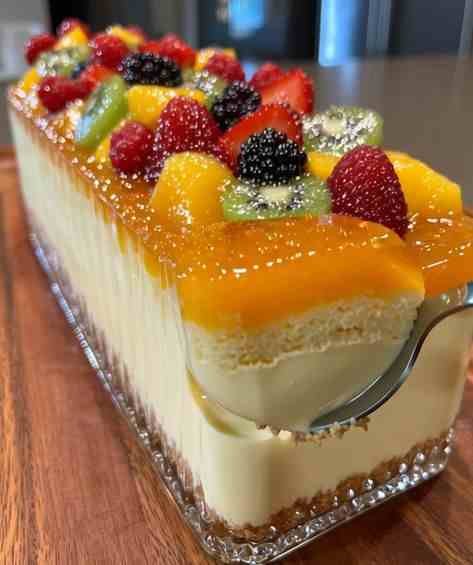 Pavê Gelado de Frutas