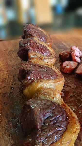 Picanha no Espeto Assada na Brasa