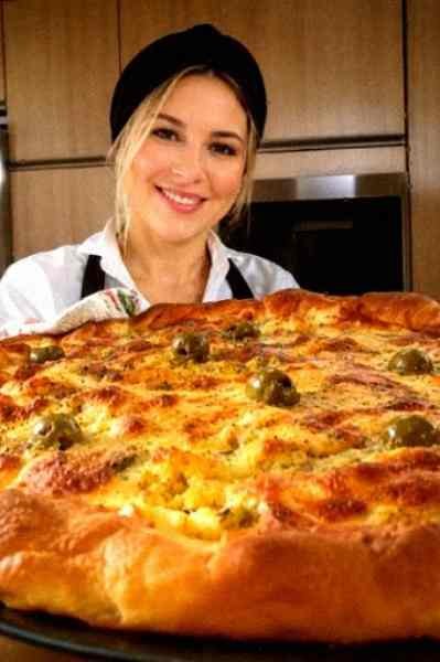 Pizza Caseira é a melhor coisa que tem😍