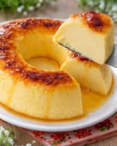 Pudim Brûlée Cremoso