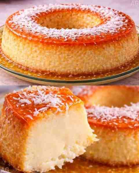 Pudim de Coco Cremoso