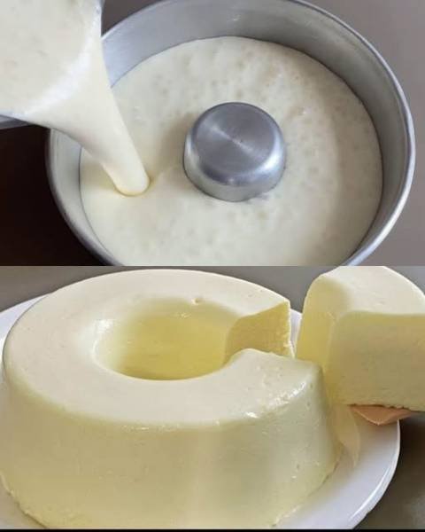Pudim de Leite Cremoso Sem Forno