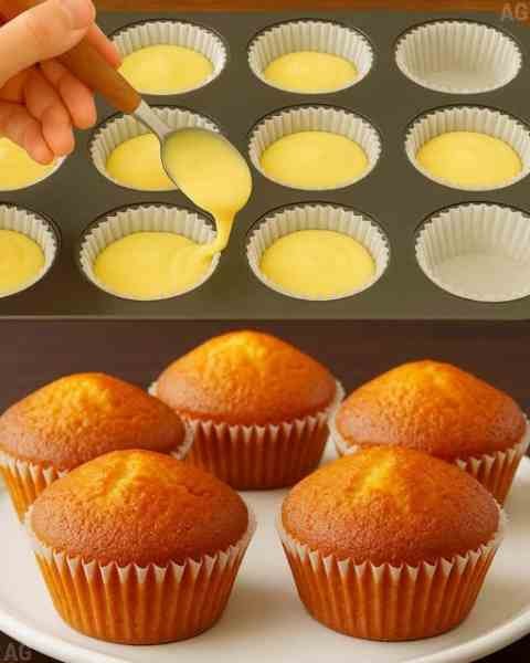Queques de Leite Superfofinhos Delicioso