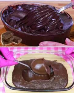Recheio de Chocolate para Bolos