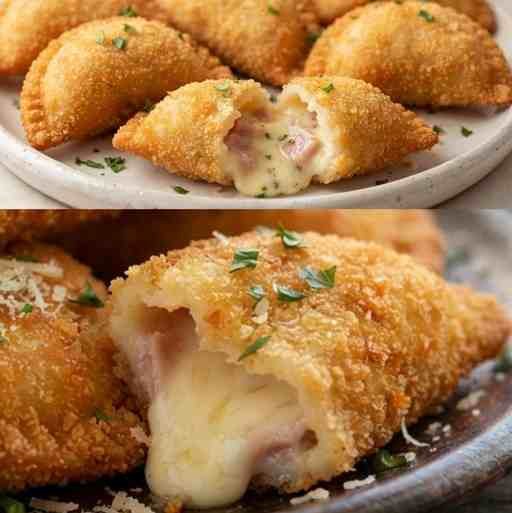 Risólis de Presunto e Queijo