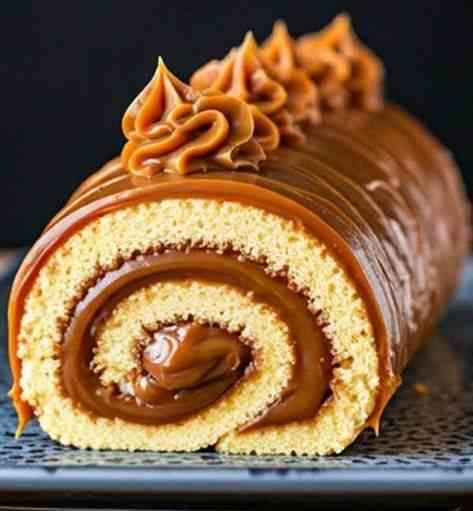 Rocambole de Doce de Leite