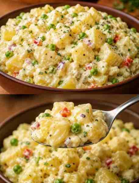 Salada de Batata com Ovos Irresistível