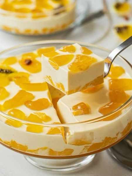 Sobremesa de Gelatina Supercremosa Delicioso