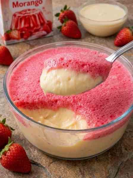 Sobremesa de Leite Condensado com Gelatina Supremo