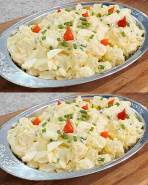 Salada de Batata com Ovos