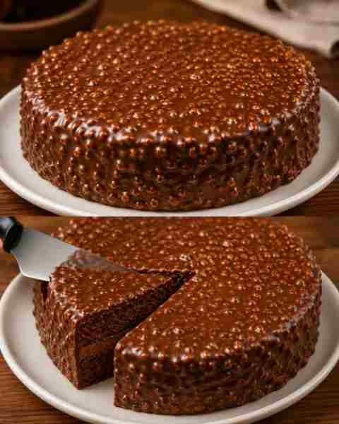 Torta de Chocolate Feita em 15 Minutos